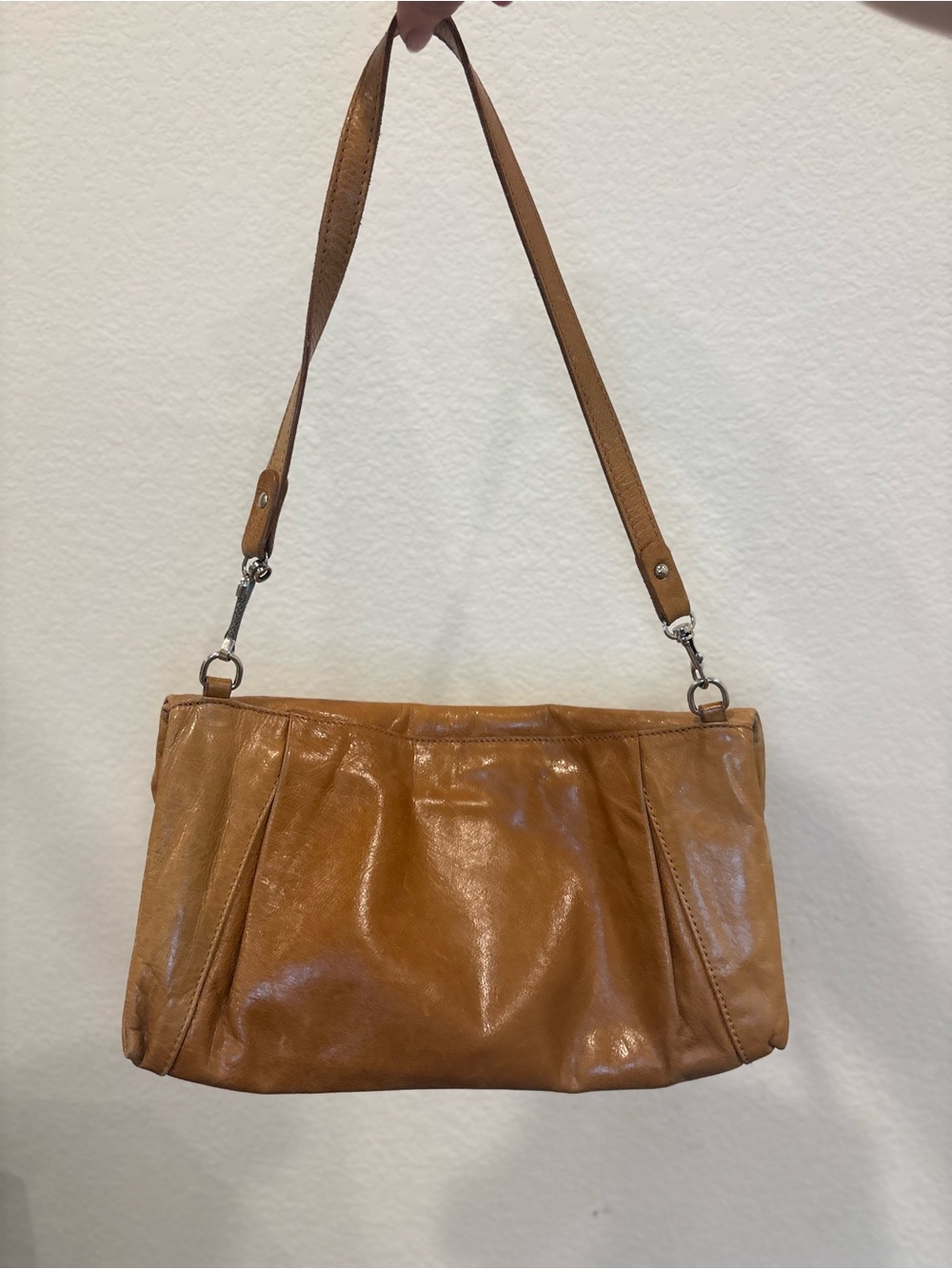 Gianni Charini Genuine Leather Shoulder Bag made in Italy